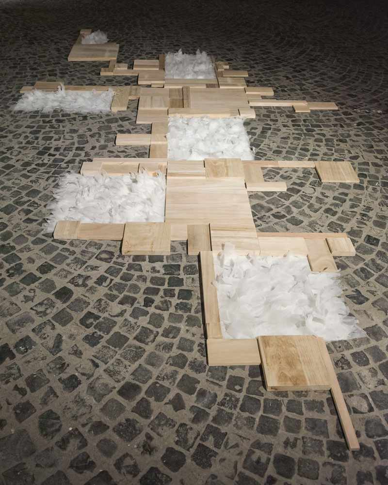 Chiara Dellerba, Untitled #6, mixed media on paper, cm 29,7x21, 2014